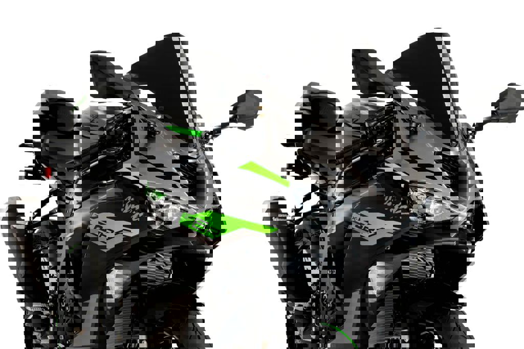 Vervangingsruit R-Racer Puig Kawasaki ZX6-R '24- mat zwart - MDI